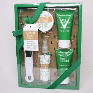 Leucadia Bath Co. green tea 5-piece foot care set nib